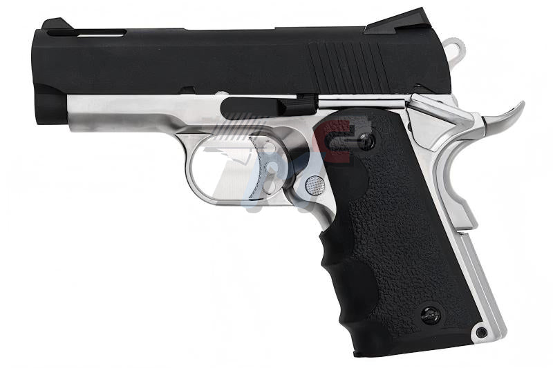 AW Custom NE10 Series V10 GBB Pistol ( Black Slide / Silver Frame)