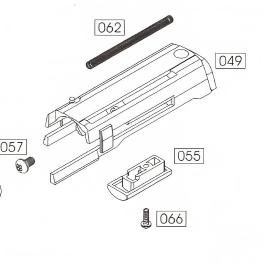 WE MP Big Bird Original Nozzle Housing