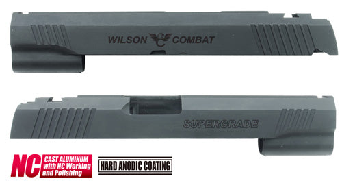 Guarder Aluminum Custom Slide for Marui Hi-Capa 5.1 (Wilson Combat / Black)