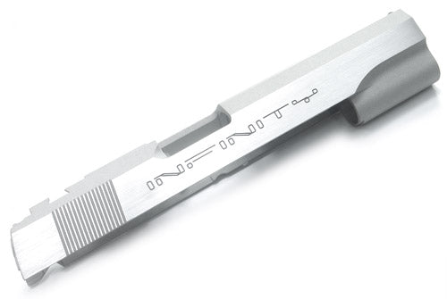 Guarder Aluminum Slide for Marui Hi-Capa 5.1 (Infinity / Cerakote Silver Polishing)