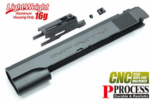Guarder Steel CNC Slide for Marui Hi-Capa 5.1 (INFINITY/Black)