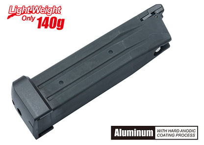Guarder Light Weight Aluminum Magazine For Marui Hi-Capa 5.1 (Black)