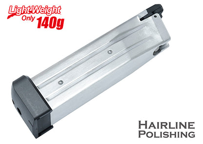Guarder Light Weight Aluminum Magazine For Marui Hi-Capa 5.1 (Silver)