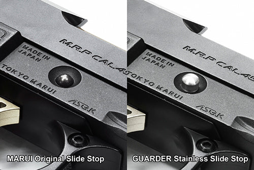 Guarder Stainless Slide Stop for Marui Hi-Capa 5.1 Gold Match