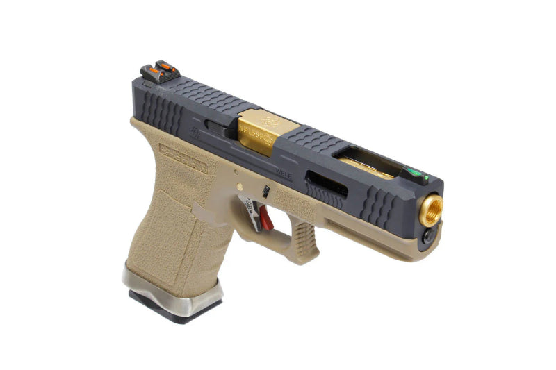 WE G17 Brand War T6 Gas Blow Back