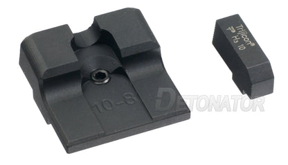 Detonator 10-8 Style Steel Night Sight for Marui M&P 9
