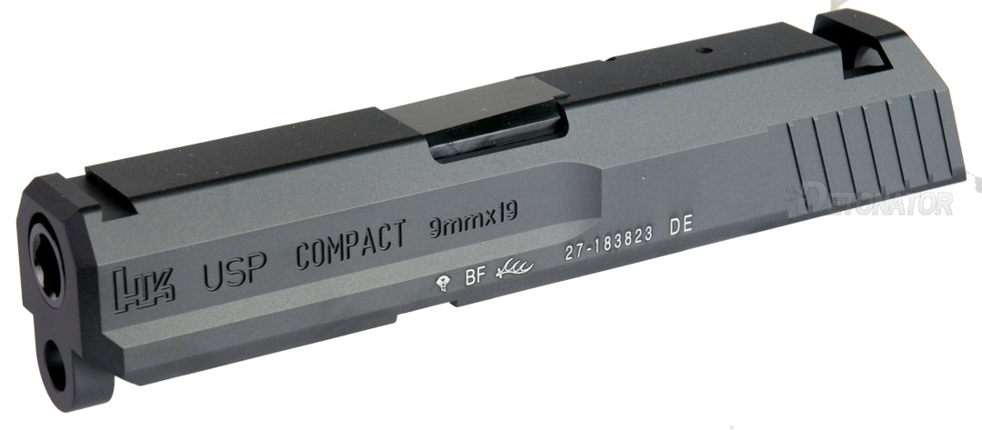 DETONATOR Aluminum Slide Set for Marui USP Compact(Black)