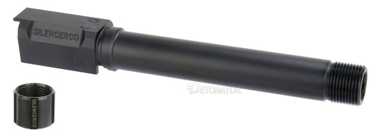 Detonator Aluminum SileconCo Outer Barrel for Marui P226 (Black)(14mm-)