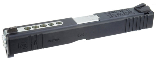 Detonator Aluminum B.T.C. Slide for Marui Glock 17 (Black)(2020 Ver.)