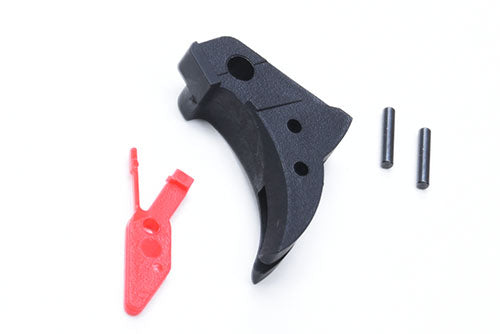 Guarder Ridged Trigger For Glock Series GBB (Black / Red)