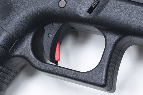 Guarder Ridged Trigger For Glock Series GBB (Black / Red)