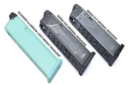 Guarder Aluminum Magazine Case for Marui Glock 17 (9mm Type / Robin Egg Blue)