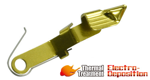 Guarder Extended Slide Stop for MARUI G19 Gen3/4 & G17 Gen4 (Gold)