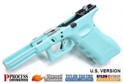 Guarder New Generation Frame for Marui Glock17 Gas Blow Back (U.S. Ver./Robin Egg Blue)