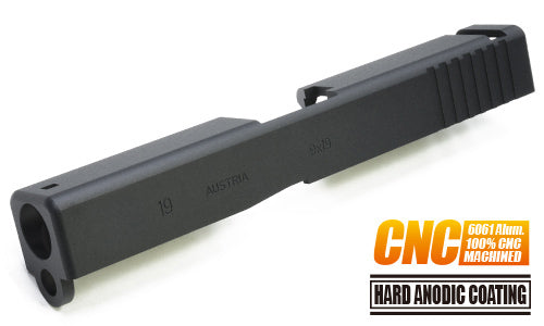 Guarder Aluminum CNC Slide for Marui G19 Gen3 (Black)