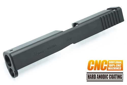 Guarder 9mm Aluminum CNC Slide for Marui G17 Gen.4 (BK)