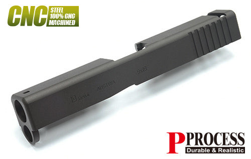 Guarder Steel CNC Slide for Marui Glock 19 Gen.4 (Black)