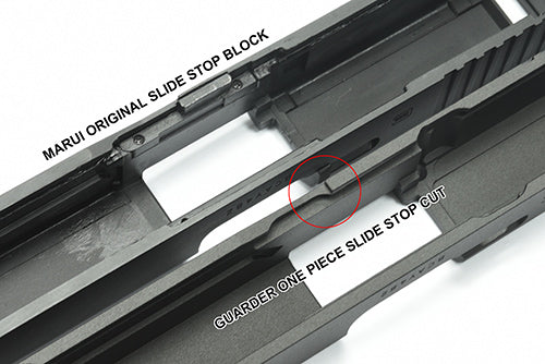 Guarder Steel CNC Slide for Marui Glock 19 Gen.4 (Black)