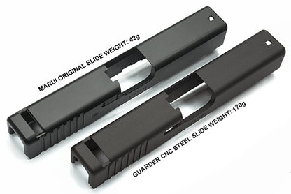 Guarder Steel CNC Slide for Marui Glock 19 Gen.4 (Black)