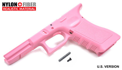 Guarder New Generation Frame for Marui Glock17 Gas Blow Back (U.S. Ver./ Pink)