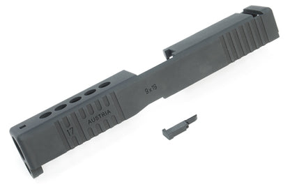 Guarder Aluminum Slide for Marui Glock 17 Custom II (Black)