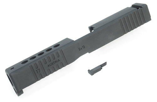 Guarder Aluminum Slide for Marui Glock 17 Custom II (Black)