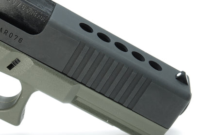 Guarder Aluminum Slide for Marui Glock 17 Custom II (Black)