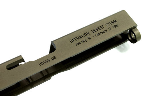 Guarder Desert Storm CNC Aluminum Side for Marui G17 Series(TAN)