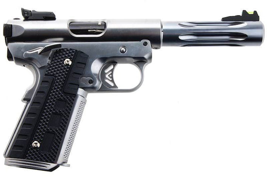 WE Galaxy 1911 Premium GBB Airsoft (S) (Silver Slide / Silver Frame)