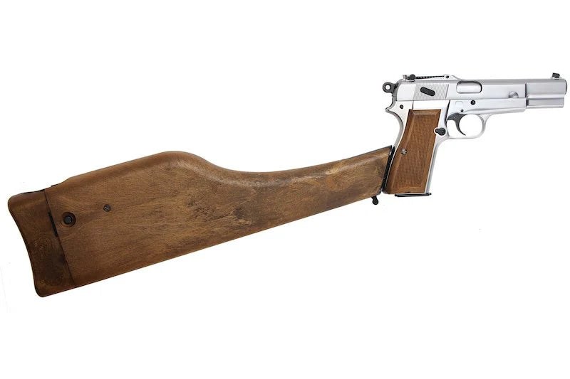 WE Browning Hi-Power MK3 with Stock