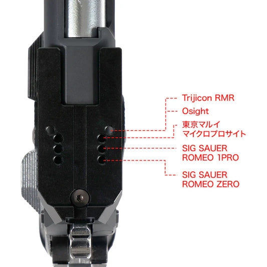 Nine Ball Multi-Mount Plate for Tokyo Marui Hi-CAPA D.O.R/4.3 D.O.R (Coming Soon)