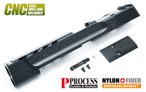 Guarder Steel CNC Slide for MARUI M&P9L (Performance Center/Black)