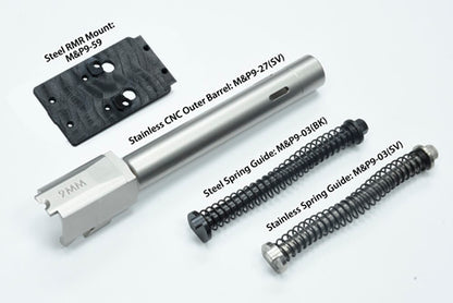 Guarder Steel CNC Slide for MARUI M&P9L (Performance Center/Black)