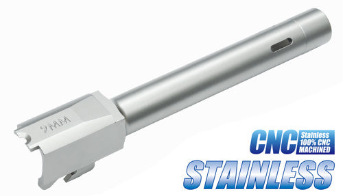 Guarder 9MM Stainless Outer Barrel for Marui M&P9L