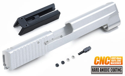 Guarder Aluminum CNC Slide Set for Marui P226 (Matte Silver / Late Ver. Marking)