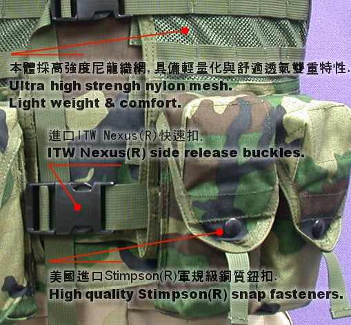 Guarder MOD II Vest With Bag(OD)