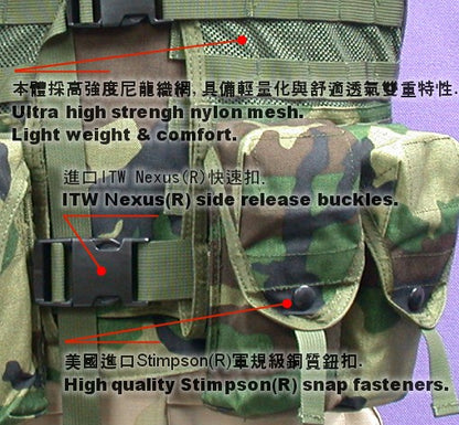Guarder MOD II Vest With Bag(OD)
