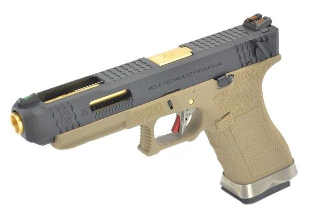 WE G35 Brand War T6 Gas Blow Back