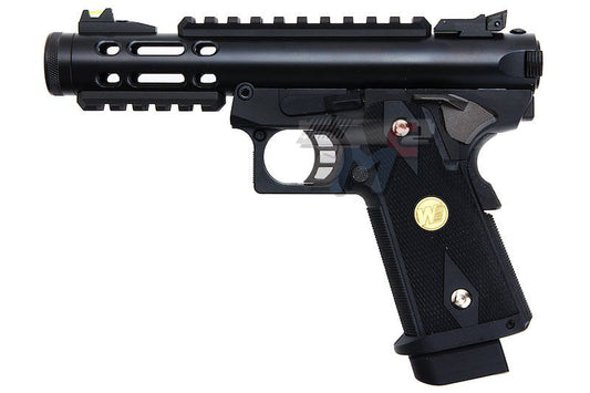WE Galaxy Hi-Capa 5.1K GBB Pistol (Type A) (Black / Black)