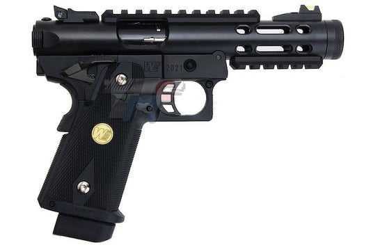 WE Galaxy Hi-Capa 5.1K GBB Pistol (Type A) (Black / Black)