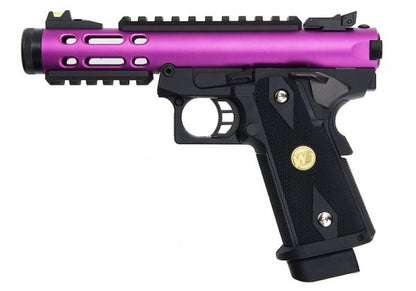 WE Galaxy Hi-Capa 5.1K GBB Pistol (Type A) (Black / Black)