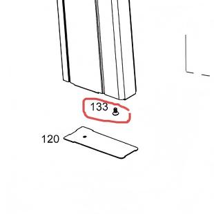 WE M14 GBB Original Parts(No. 133)