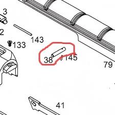 WE M14 GBB Original Parts(No. 38)