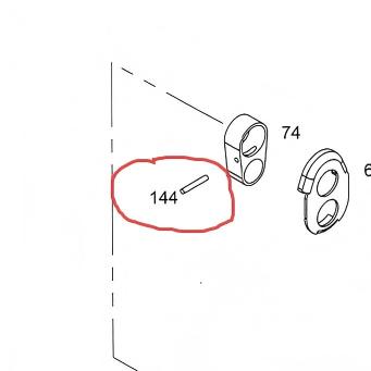 WE M14 GBB Original Parts(No. 144)