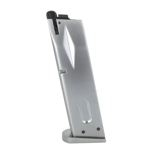 WE 25rds M9 Gas Magazine(Silver)