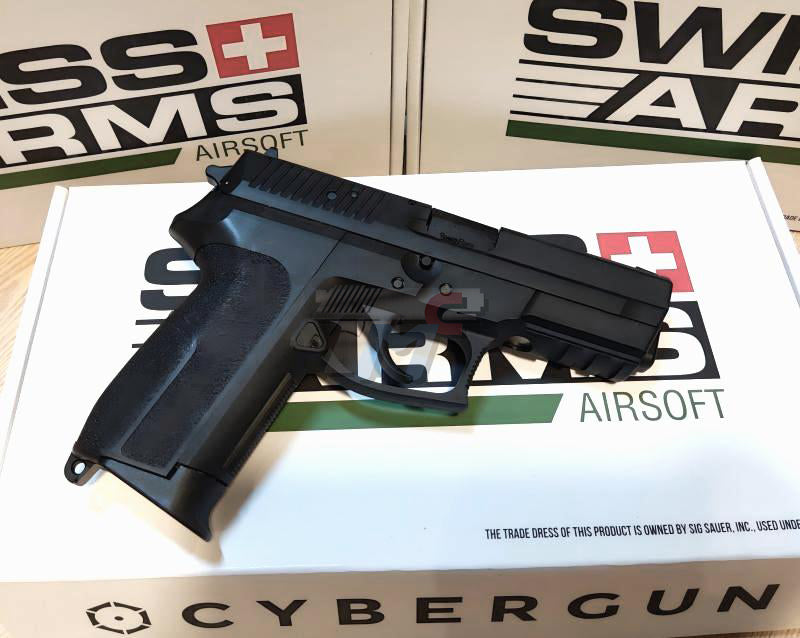 Cybergun Swiss Arms Eile GBB Pistol (Black)