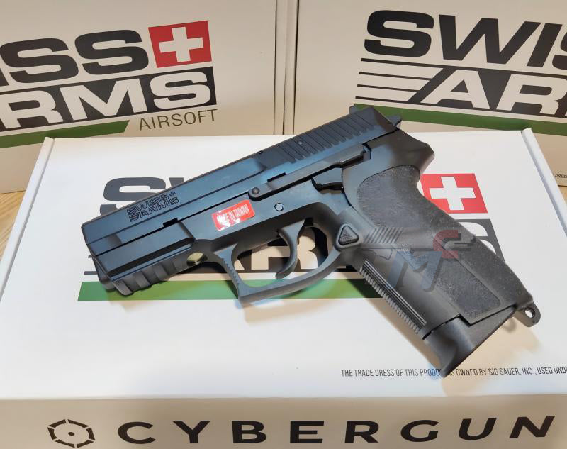 Cybergun Swiss Arms Eile GBB Pistol (Black)
