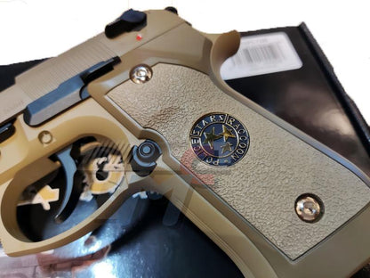 WE M9 BioHazard GBB Pistol (TAN)