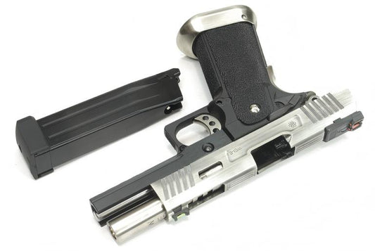 WE Hi-Capa 4.3 Allosaurus Gas Blow Back (Silver)