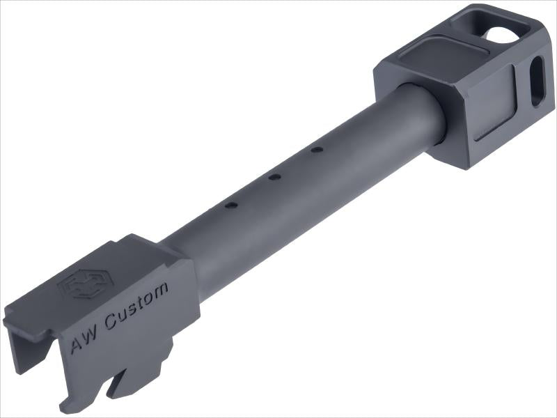 AW VX Compensator + Threaded Outer Barrel Kit (Compact / MOD 2 / Black)